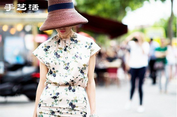 夏去秋來 歐美街拍印花服飾穿衣搭配 -  itrip.net.cn