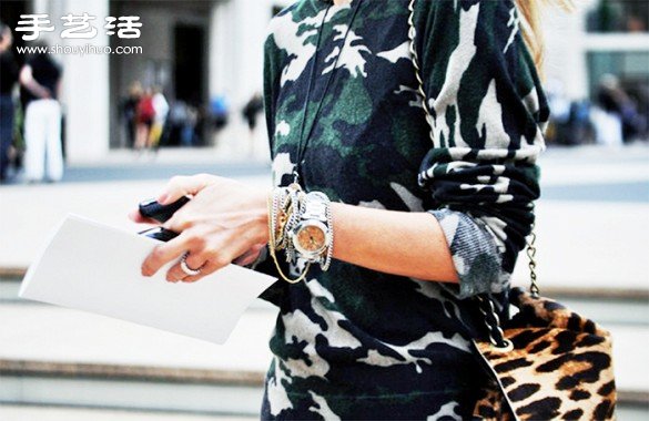 夏去秋來 歐美街拍印花服飾穿衣搭配 -  itrip.net.cn