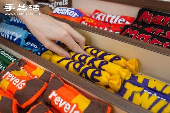 耗時7個月 毛氈布手工縫制出來的便利小店 -  itrip.net.cn