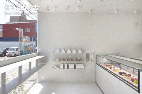日本和菓子甜點(diǎn)店L’Espoir Blanc設(shè)計(jì)  -  itrip.net.cn