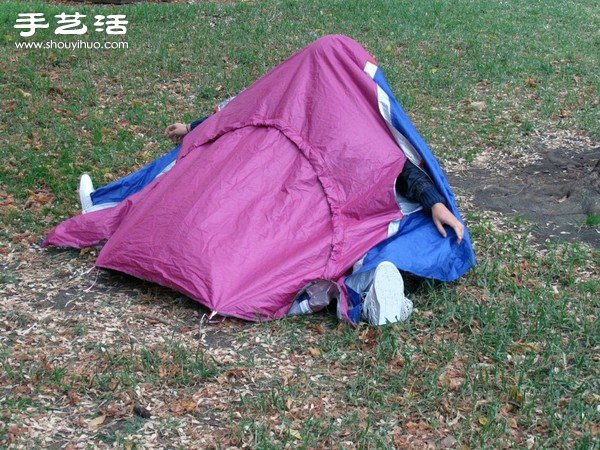 超方便攜帶帳篷，但睡姿簡(jiǎn)直莫名其妙 -  itrip.net.cn