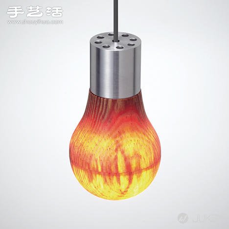 日本藝術(shù)家打造能透出燈光的超薄木頭燈泡 -  itrip.net.cn