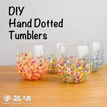 DIY色彩斑斕玻璃杯 作為中秋禮物不錯(cuò)哦！ -  itrip.net.cn