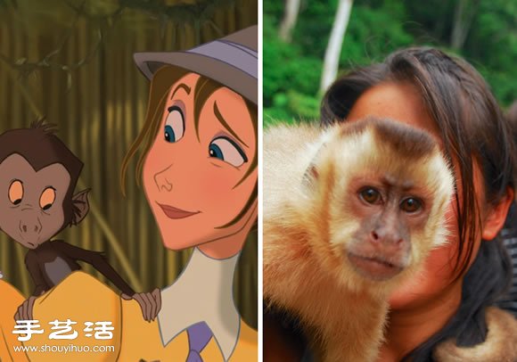 動畫場景真人版 人類和動物們的搞怪自拍照 -  itrip.net.cn