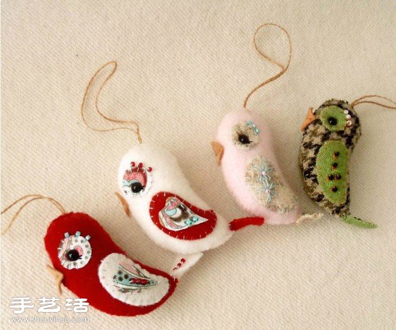 很可愛的手工不織布娃娃作品欣賞 -  itrip.net.cn