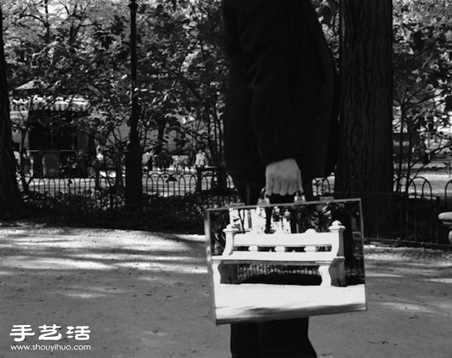 葡萄亞裔攝影師作品:男人與他的城市行李箱 -  itrip.net.cn
