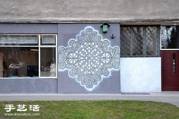 蕾絲花兒創(chuàng)意涂鴉藝術(shù)DIY -  itrip.net.cn