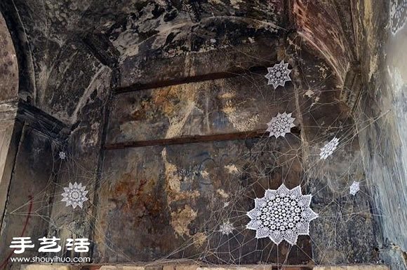 蕾絲花兒創(chuàng)意涂鴉藝術(shù)DIY -  itrip.net.cn