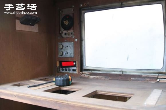 舊電視手工DIY改造懷舊魚缸水族箱圖解教程 -  itrip.net.cn