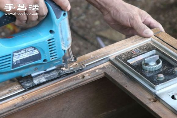 舊電視手工DIY改造懷舊魚缸水族箱圖解教程 -  itrip.net.cn