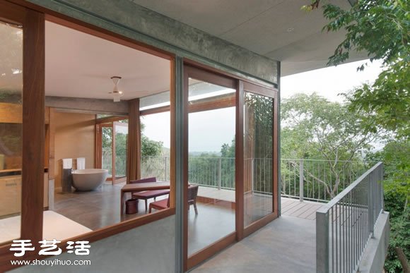泰國(guó)蘇美島擁抱自然的開放式度假屋設(shè)計(jì) -  itrip.net.cn