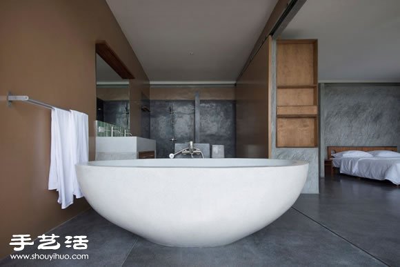 泰國(guó)蘇美島擁抱自然的開放式度假屋設(shè)計(jì) -  itrip.net.cn