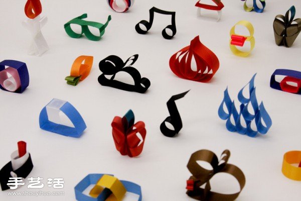 彩色綢帶DIY制作的各種可愛小裝飾品 -  itrip.net.cn