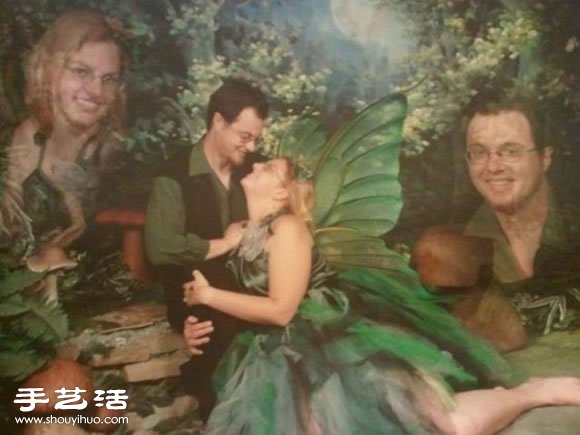 超惡搞的創(chuàng)意婚紗照情侶照，雷死啦！ -  itrip.net.cn