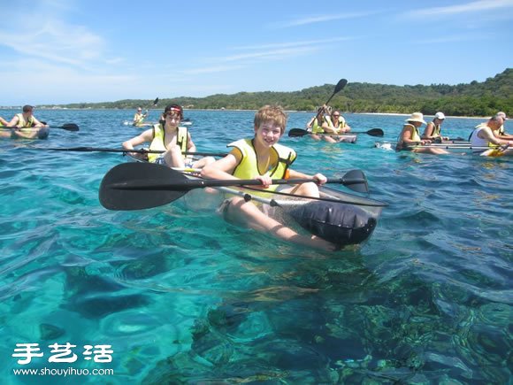 全透明獨(dú)木舟設(shè)計(jì) 讓你一眼盡收海底美景 -  itrip.net.cn