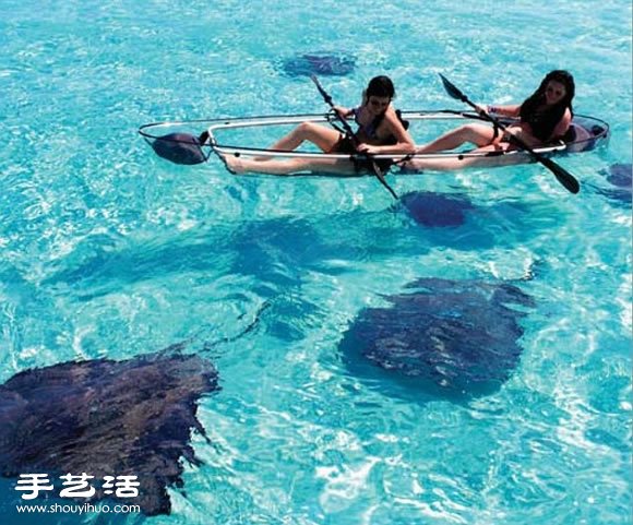 全透明獨(dú)木舟設(shè)計(jì) 讓你一眼盡收海底美景 -  itrip.net.cn