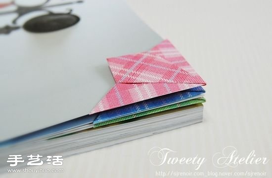 三角形書(shū)簽折紙方法 折三角形書(shū)簽圖解教程 -  itrip.net.cn