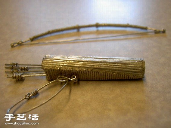 鐵絲手工DIY精致迷你冷兵器小手工藝品 -  itrip.net.cn