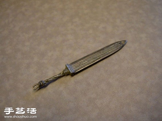 鐵絲手工DIY精致迷你冷兵器小手工藝品 -  itrip.net.cn