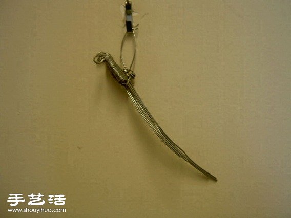 鐵絲手工DIY精致迷你冷兵器小手工藝品 -  itrip.net.cn