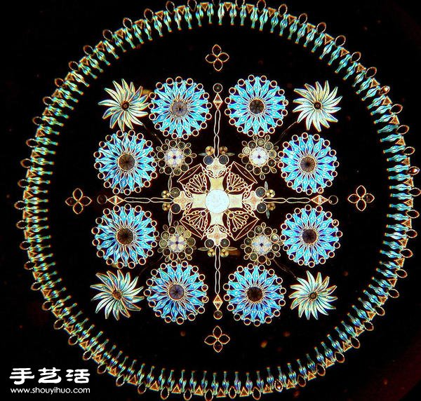 顯微鏡下的絕美 單細(xì)胞硅藻排列的視覺(jué)藝術(shù) -  itrip.net.cn