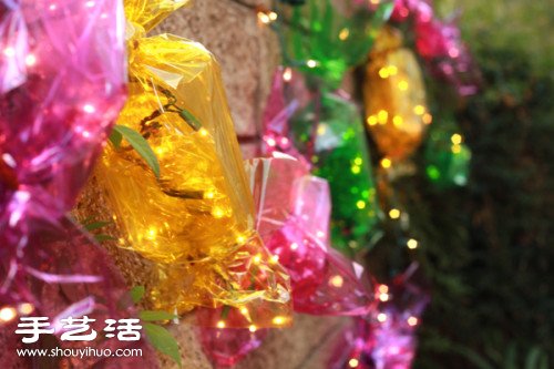 玻璃紙DIY手工制作超夢幻糖果燈圖解教程 -  itrip.net.cn