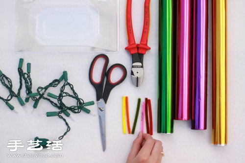 玻璃紙DIY手工制作超夢幻糖果燈圖解教程 -  itrip.net.cn