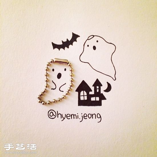 韓國插畫師Hyemi Jeong的創(chuàng)意簡筆畫 -  itrip.net.cn