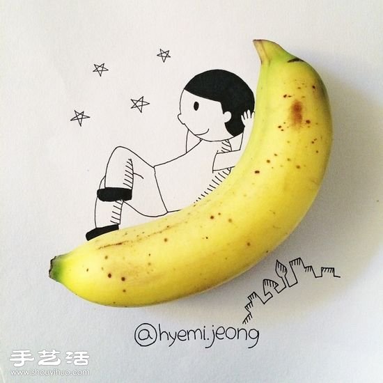 韓國插畫師Hyemi Jeong的創(chuàng)意簡筆畫 -  itrip.net.cn