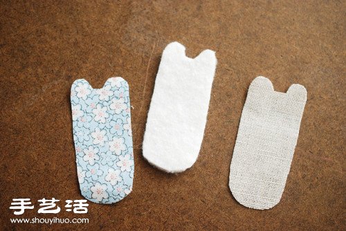 不織布手工制作可愛(ài)小動(dòng)物胸針圖解教程 -  itrip.net.cn