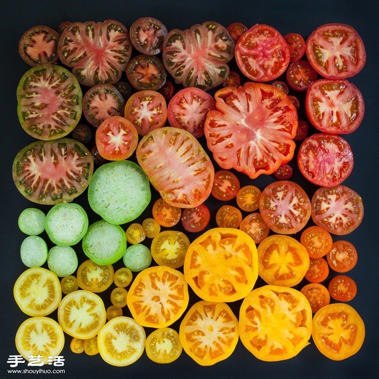 藝術(shù)家們利用各種食材DIY的創(chuàng)意拼貼畫 -  itrip.net.cn