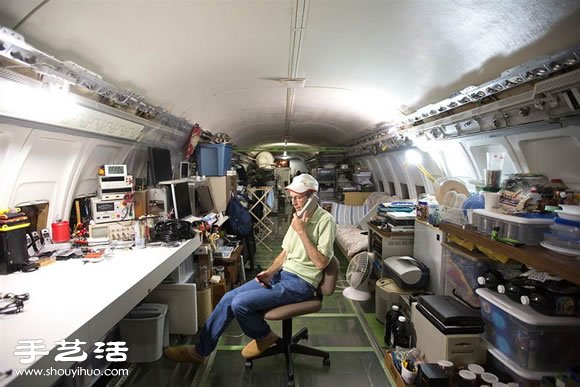美國退休工程師改造波音飛機(jī)成自己的住宅 -  itrip.net.cn