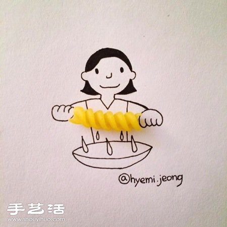 韓國插畫師Hyemi Jeong的創(chuàng)意簡筆畫(續(xù)) -  itrip.net.cn