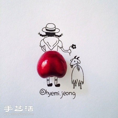 韓國插畫師Hyemi Jeong的創(chuàng)意簡筆畫(續(xù)) -  itrip.net.cn