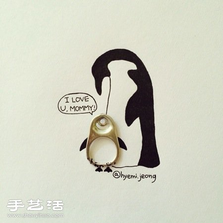 韓國插畫師Hyemi Jeong的創(chuàng)意簡筆畫(續(xù)) -  itrip.net.cn