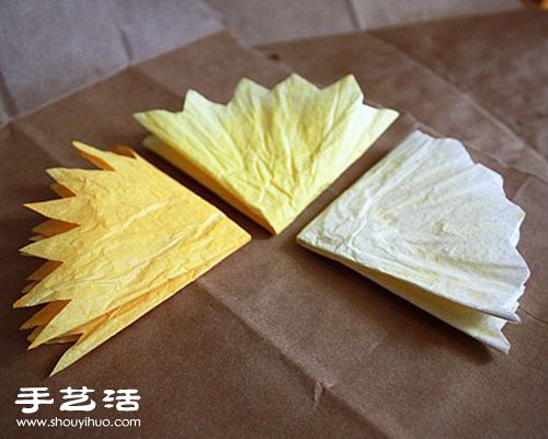 蛋糕紙托紙杯手工DIY逼真牡丹花圖解教程 -  itrip.net.cn