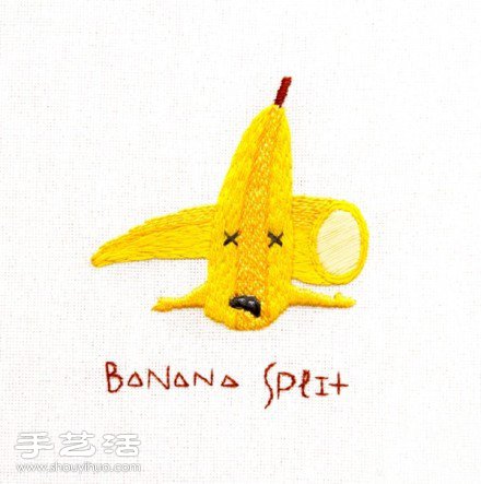 手工刺繡DIY漸變顏色英文藝術(shù)字體 -  itrip.net.cn