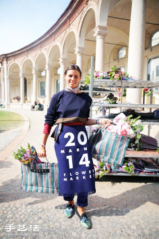 MARNI 位于米蘭的 2015 春夏時尚花市場 -  itrip.net.cn