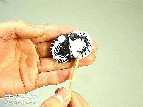 軟陶DIY手工制作雙魚掛飾吊墜圖解教程 -  itrip.net.cn