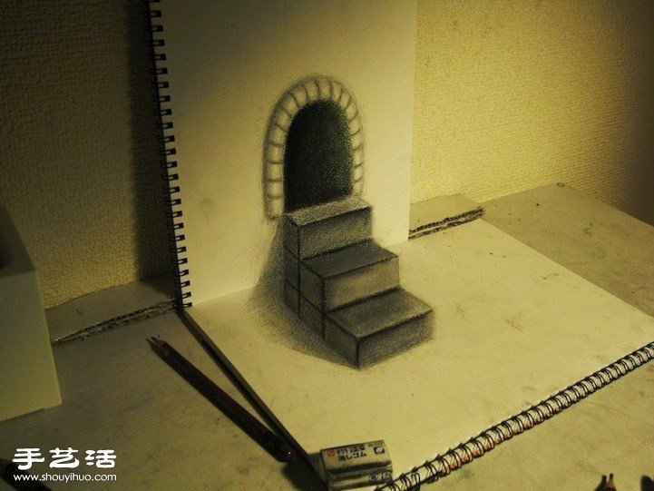 超逼真3D立體素描 躍然紙上令人嘆為觀止! -  itrip.net.cn