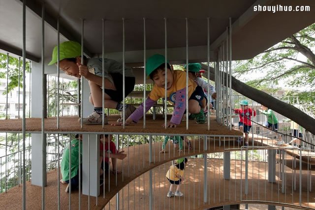 大樹幼兒園設計 學會與自然一同嬉戲 -  itrip.net.cn