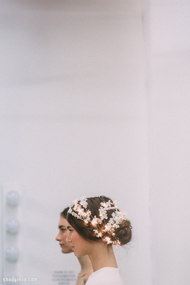 Reem Acra Fall 2015 令人驚艷婚紗頭飾 -  itrip.net.cn