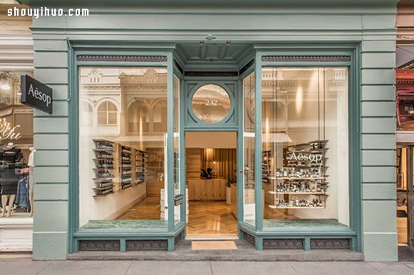 澳洲護(hù)膚品牌 Aēsop 自然純凈店鋪裝修設(shè)計(jì) -  itrip.net.cn
