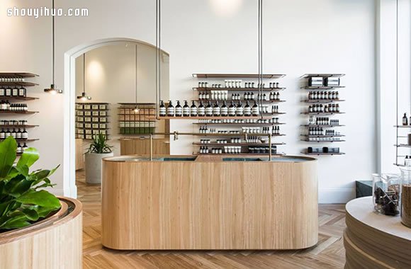 澳洲護(hù)膚品牌 Aēsop 自然純凈店鋪裝修設(shè)計(jì) -  itrip.net.cn