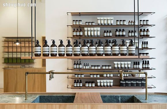 澳洲護(hù)膚品牌 Aēsop 自然純凈店鋪裝修設(shè)計(jì) -  itrip.net.cn