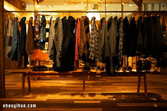 日本Porter Classic復(fù)古風(fēng)服飾店布置設(shè)計(jì) -  itrip.net.cn