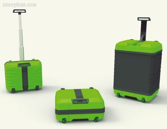 Fugu Luggage 實用多功能行李箱產(chǎn)品設(shè)計 -  itrip.net.cn