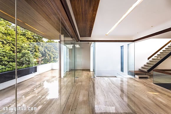 House in Mohali 印度帶中央庭院別墅設(shè)計 -  itrip.net.cn