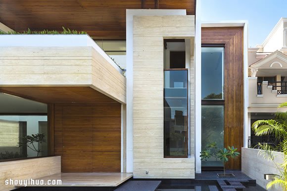 House in Mohali 印度帶中央庭院別墅設(shè)計 -  itrip.net.cn