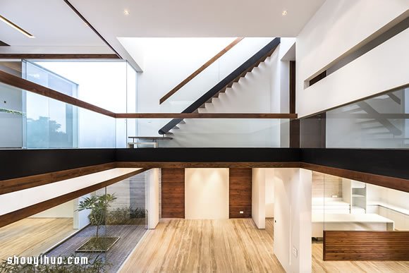 House in Mohali 印度帶中央庭院別墅設(shè)計 -  itrip.net.cn